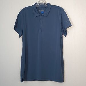 Columbia Women's Blue Golf Polo Shirt